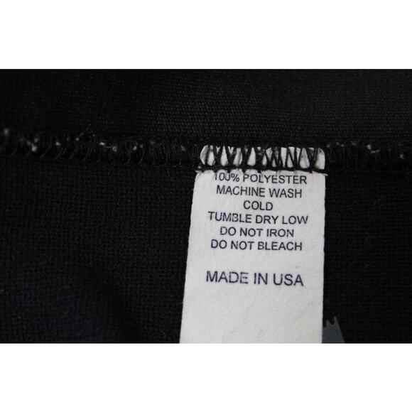 Tenth NYC Track Jacket Size Men Medium Black Full Zip Logo Lightweight Y2K Retro - Picture 5 of 7